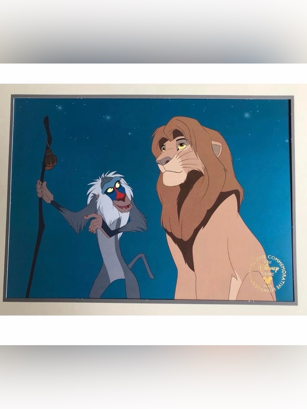 Disney- Lion King Lithograph